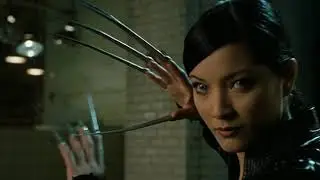 Wolverine VS Lady Deathstrike fight scene
