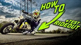 KNIESCHLEIFEN mit 701 SUPERMOTO   LosDellos