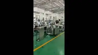 workshop of 3 layer disposable face mask automatic making machine line