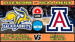 🔴 South Dakota State Jackrabbits vs Arizona Wildcats | NCAA Men&rsquo;s Basketball | Live Score  Dec 29