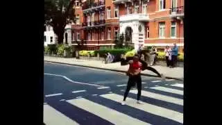 Famous Abbey Rd Beatles crosswalk!
