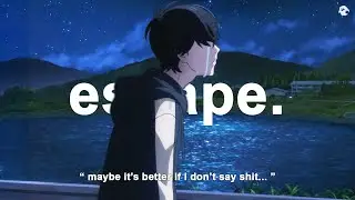 Rxseboy - escape the simulation (Lyrics / AMV)