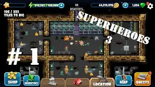 Diggy's Adventure   | SuperHeroes 3 |   | DR. DISASTER'S PYRAMID |   # 1