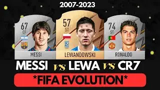 Ronaldo VS Messi VS Lewandowski FIFA EVOLUTION! 😢💔 FIFA 04 - FIFA 22 | Transfer News