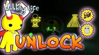 UNLOCK the SECRET GHOST PET WITH THE ORBS in Wobbly Life