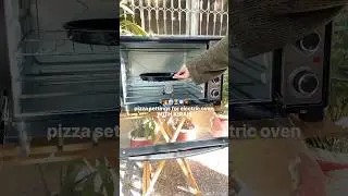 How to bake Pizza in Electric oven/OTG 🍕 #oven #shorts #shortsfeed #shortvideo #otg #foodblogger