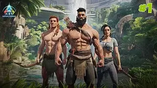 Brand New Series | House Build In Waterfall | Ark Additional | The Extinction Ascended