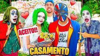 A LADY JOKER E O ARLEQUINO SE CASARAM !! NINGUÉM ACREDITOU!!