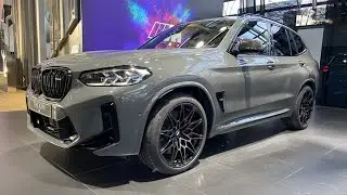 2024 BMW X3 M Competition F97 in Grigio Telesto Perleffekt Metallic