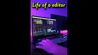 Video Editor Life Status | Adobe premier pro editing #technology #shorts #viral #adobe #editor #tech