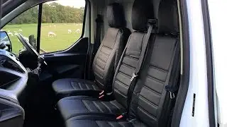 How To Fit Ford Transit Custom (2013 onwards) Seat Covers - J42874