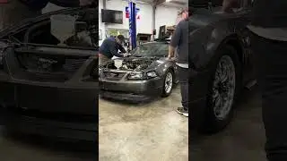 First start up! LT1 swapped Mustang with Holley Terminator X Stealth on wizard tune 