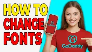 How To Change Fonts On GoDaddy Website Builder (Branding)