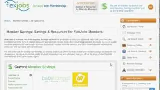 FlexJobs Member Savings Overview. By FlexJobs