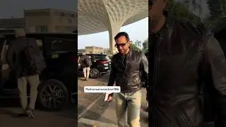 Saif Ali Khan arrive #mumbai #airport ￼#saifalikhan #superstar #bollywood #trendingshorts