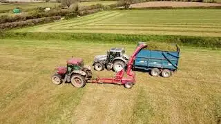 Case MX on Silage
