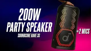 Soundcore Rave 3S: The Ultimate Power Speaker for Large Parties & Events!