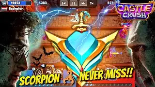 Scorpion - The Voldemort vs Harry Potter Legend League Global Top Gameplay || Castle Crush