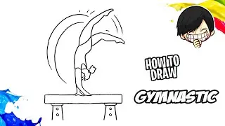 How to draw Gymnastic