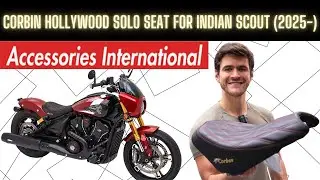 Corbin Hollywood Solo Seat for Indian Scout (25-) (I-S-25-H)