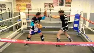 Entrenando en Holanda con Mousid Akhramane en Mousid Gym Amsterdam