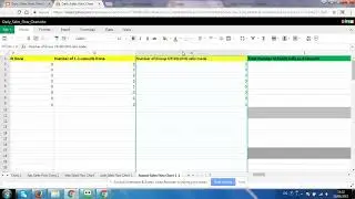 Daily Sales Tracking Spreadsheet