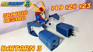 MODELLINO DAITARN 3 GAZZETTA N.19, 20 E 23 BRACCIO DESTRO - UNBOXING EDICOLA