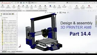3D Printer AM8: Power Supply's input switcher Design (part14.4/50) | Solidworks Tutorial