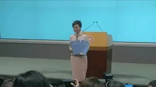 HK Chief Exec Spells Out Strategy