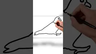 [Shorts] 🕊️ How to draw a Bird | Step by step tutorial to draw and color Bird | Pencil to Palette