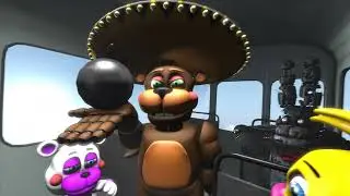 'BOMB THE PLANE': Helpy takes down El Chip screaming 'Allahu Akbar' #plane #terrorism #fnaf [SFM]
