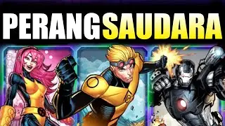 PIXIE si PALING RANDOM ! WAR MACHINE counter Lockdown 🔥 - Marvel Snap Indonesia