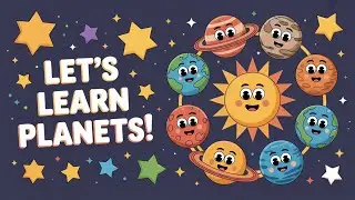 Meet the Planets with Cute Space Friends!