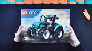 Обзор и сборка набора LEGO City «Трактор 60498»! Отличный набор, и цена вполне приемлемая!