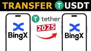 How to Transfer USDT From Bingx to Another BingX Account | 2025 Step By Step