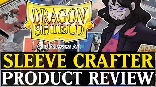Dragon Shield Sleeve Crafter Review (Custom Sleeves!) + SUPER SECRET TECH FOR DOUBLE SLEEVED CARDS!