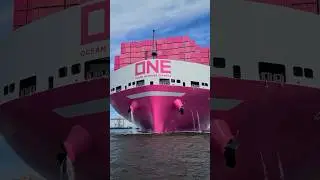 Kapal Container Tercantik di Dunia Mv ONE INNOVATION #ship #video #shorts #short #viral #fyp