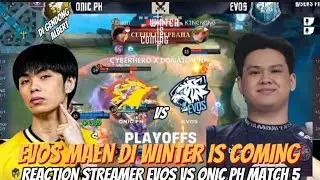 GILA‼️ EVOS против ONIC PH, матч 5 🔥 Зима приближается | Плей-офф #evos #mlbb #winteriscoming