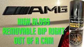 Change The Look Of Your Car With High Gloss HyperDip&trade; (Gloss Dip Right Out Of A Can!)