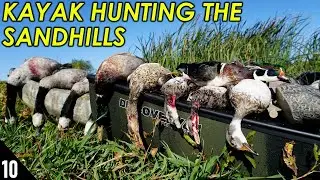 Kayak Hunting for Wood Ducks and Geese | Kayak Duck Hunt 2019