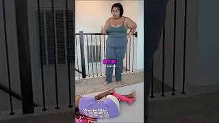 Ого, она притворяется, что сломала ногу!😳 #шорты