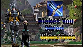 Smite - ICHIVAL MAKES YOU SHRED OBJECTIVES - Grandmasters Ranked 1v1 Duel