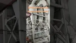 20 400 mesh limestone powder grinding machine #grindingmachine #limestone