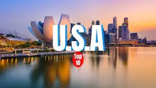 🌎✨ Top 10 Most Beautiful Cities in USA | Best Destinations in America 2025 ✨🌆