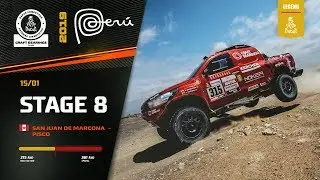 Dakar Rally 2019. Antanas Juknevicius Stage 8 Highlights