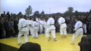 Pokaz karate - Gogolin Boisko 1997