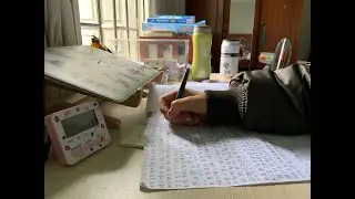 LIVESTREAM HỌC THI HSK l STUDY WITH ME NO TALKING l POMODORO 50/10 l DEEP FOCUS