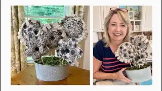 Loopy Painters Drop Cloth Daisy Flowers | Magnolia Design Co