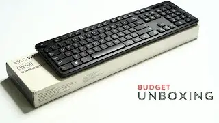 ASUS CW100 Wireless Combo Unboxing - ASMR