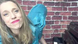 Athena Reich, pre-med Lady Gaga impersonator auditions for THE VOICE w Edge of Glory, & original.